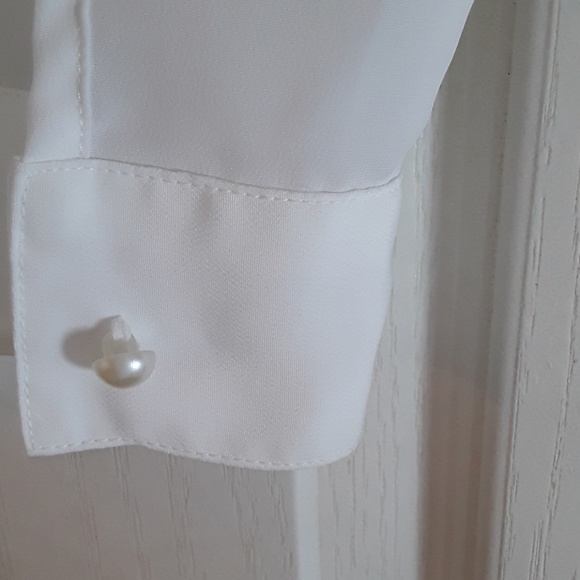 BEAUTIFUL White Lace Blouse 12 - Picture 3 of 3